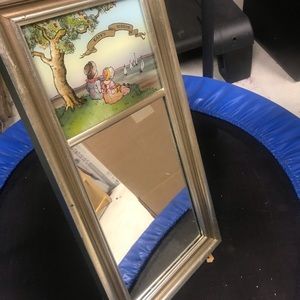 ANTIQUE eglomise mirror “Katie’s mirror